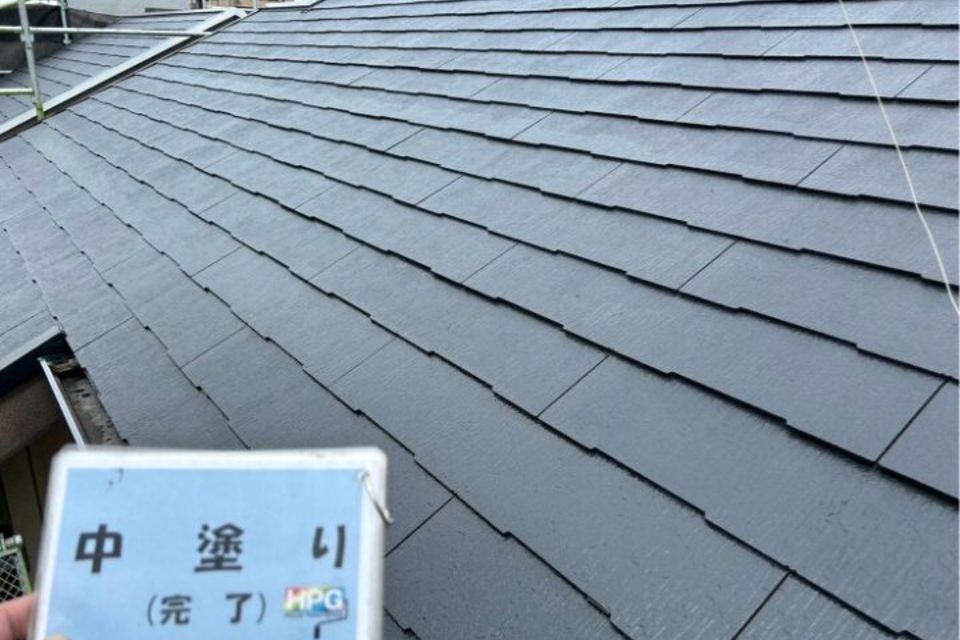 倉敷市神田　Ｍ様邸　屋根・外壁塗装工事の画像
