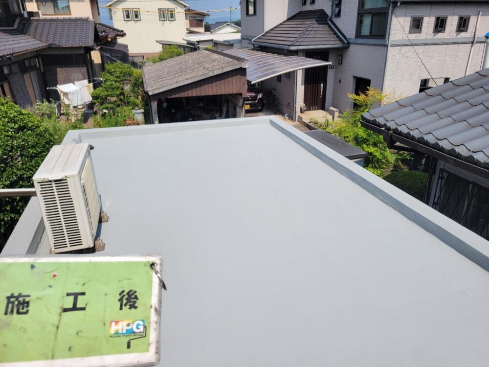 岡山市　M様邸　車庫防水・外壁補修塗装工事の画像