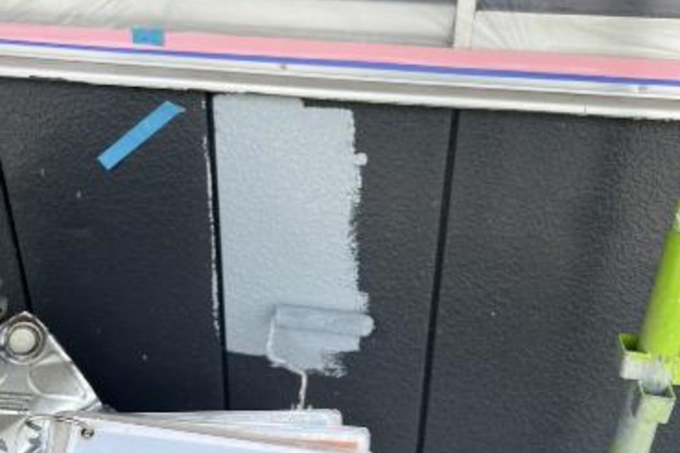 倉敷市福江　店舗Ｌ 様　屋根・外壁塗装工事の画像