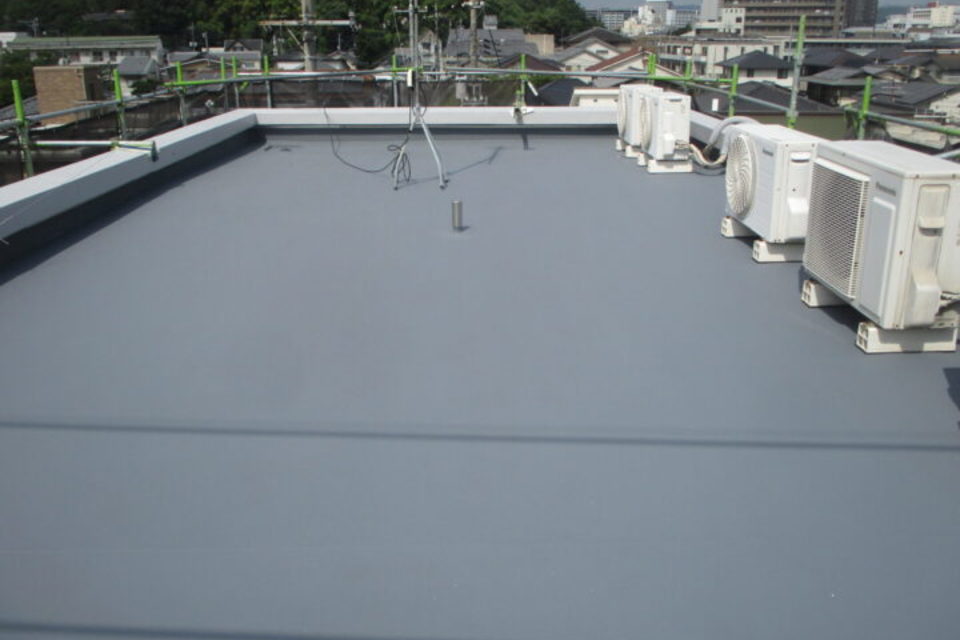 倉敷市美和　N様邸　　屋上防水・外壁塗装工事の画像