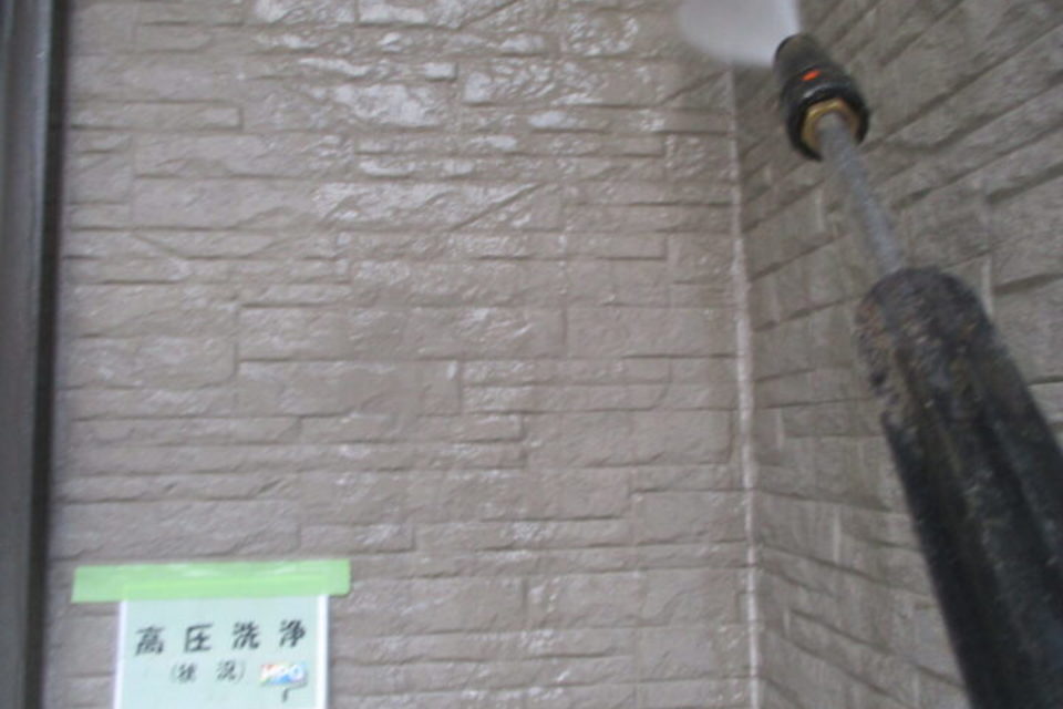 倉敷市中島　C様邸　外壁塗装工事の画像