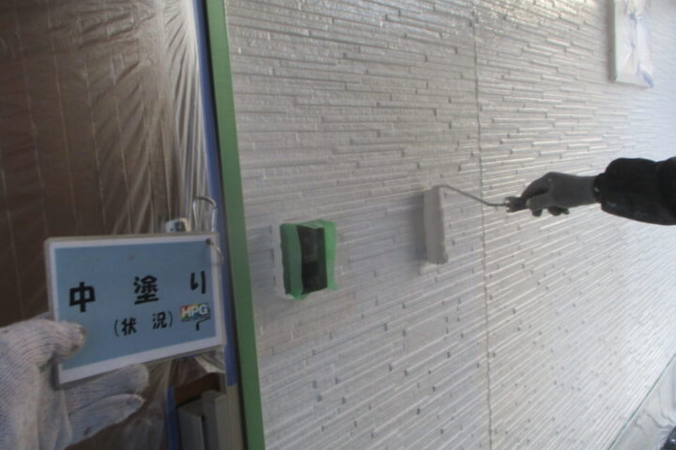 倉敷市粒浦　Ｈ様邸　外壁塗装工事の画像