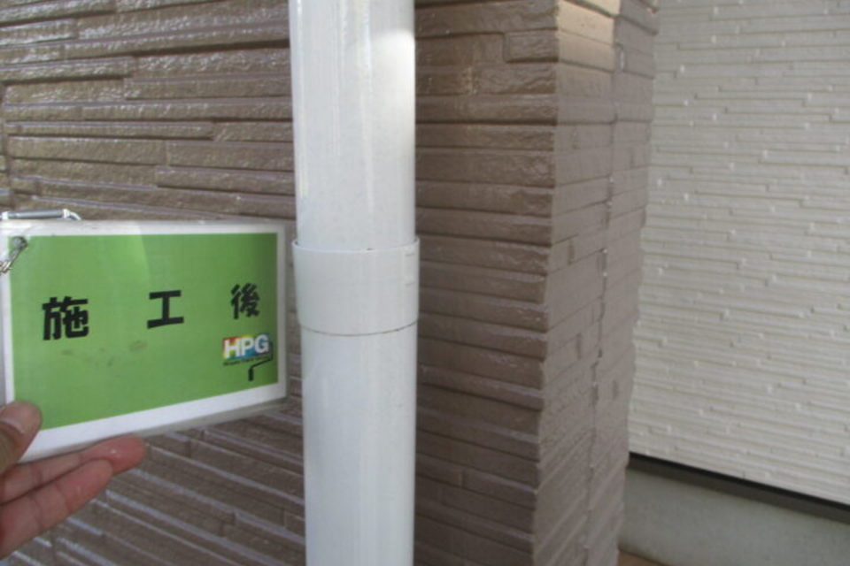 倉敷市粒浦　Ｈ様邸　外壁塗装工事の画像