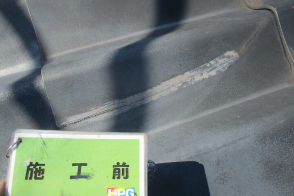 倉敷市真備町　K様邸　屋根塗装工事の画像