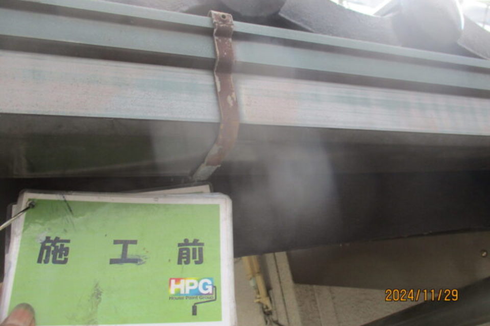 倉敷市真備町　K様邸　屋根塗装工事の画像