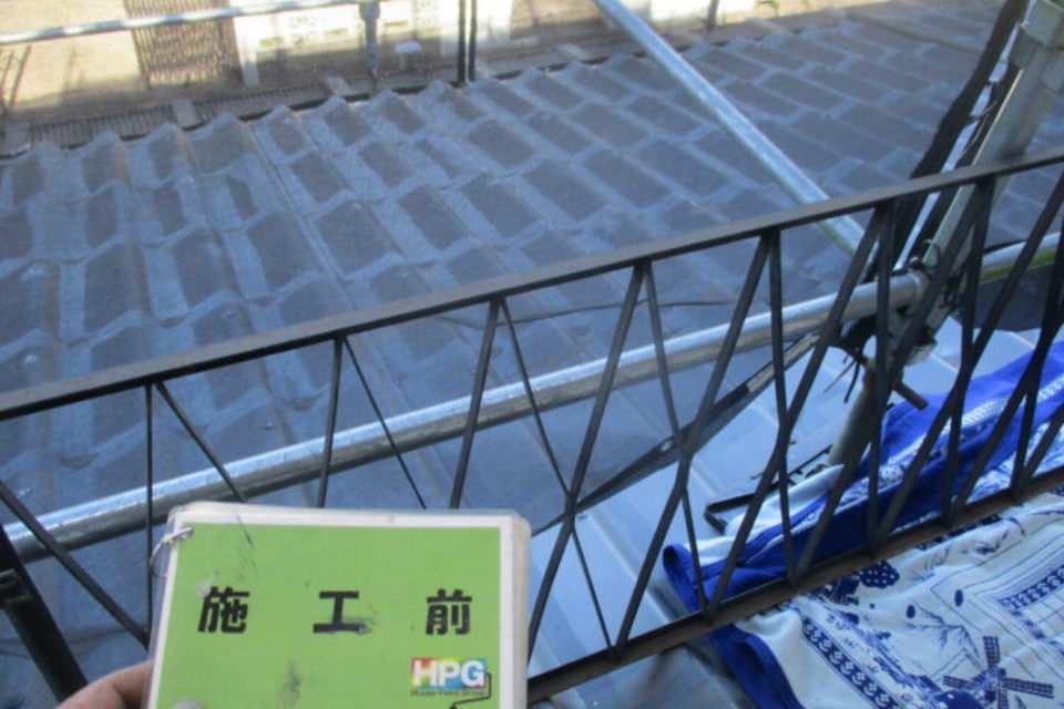 倉敷市真備町　K様邸　屋根塗装工事の画像