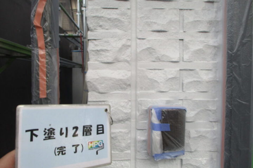 倉敷市西中新田　Ｗ様邸　外壁塗装工事の画像