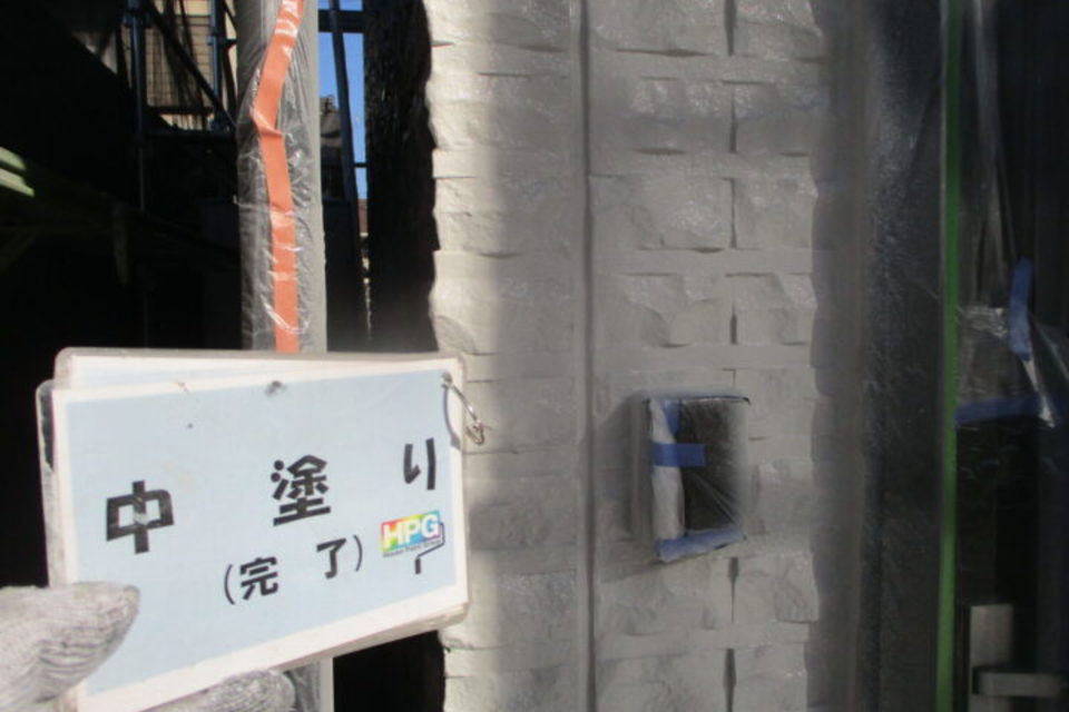 倉敷市西中新田　Ｗ様邸　外壁塗装工事の画像