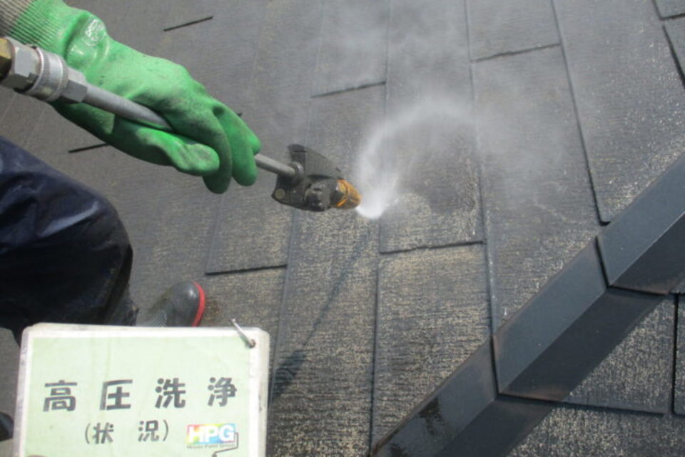 倉敷市北畝　S様　屋根・外壁塗装工事の画像