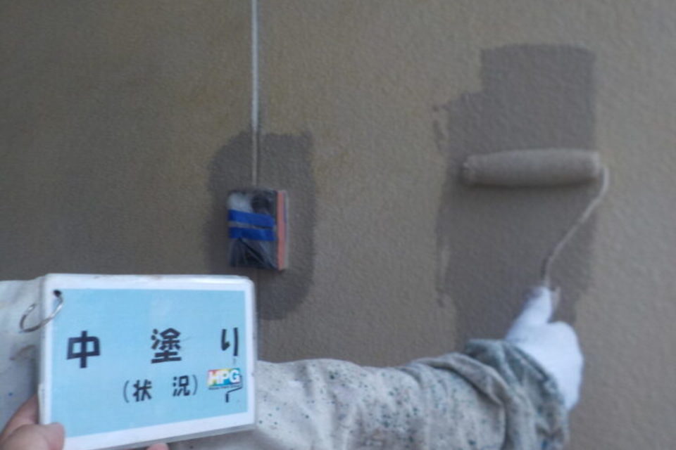 倉敷市中島  K様邸　外壁塗装工事の画像