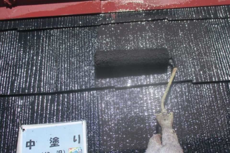 倉敷市児島　M様邸　屋根・外壁塗装工事の画像