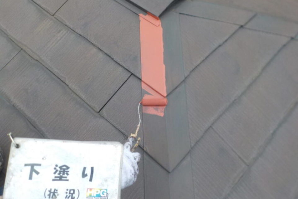 倉敷市児島　M様邸　屋根塗装工事の画像