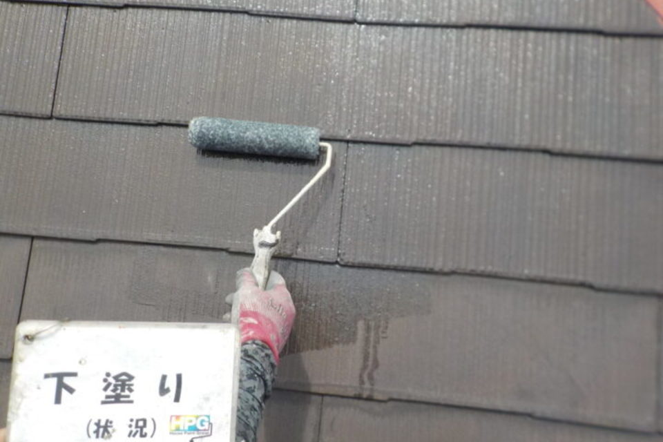 倉敷市児島　M様邸　屋根塗装工事の画像