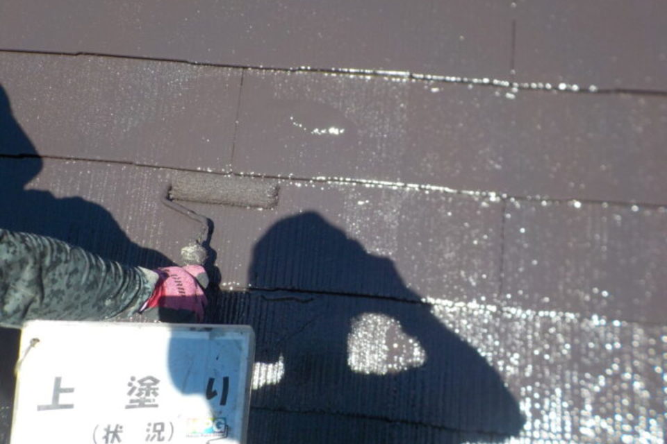 倉敷市児島　M様邸　屋根塗装工事の画像