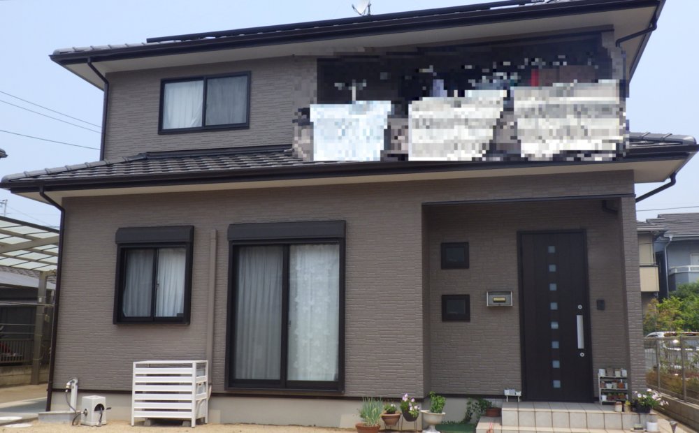 倉敷市北畝　T様邸　外壁塗装工事の画像