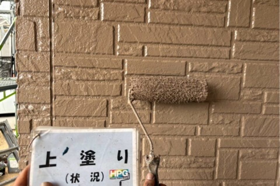 倉敷市北畝　T様邸　外壁塗装工事の画像