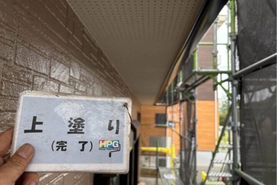 倉敷市北畝　T様邸　外壁塗装工事の画像