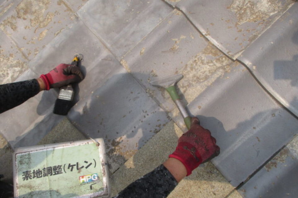 倉敷市玉島　K様邸　屋根・外壁塗装工事の画像
