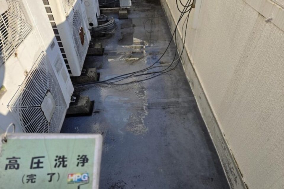 倉敷市　Y様ビル　屋上防水工事の画像