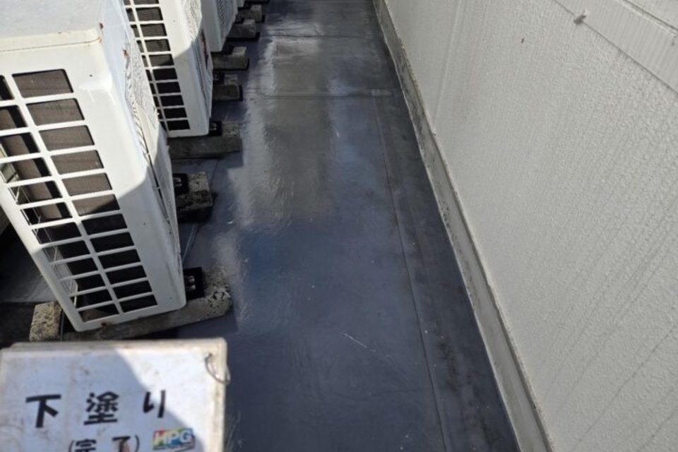 倉敷市　Y様ビル　屋上防水工事の画像