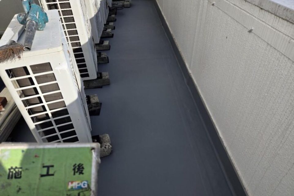 倉敷市　Y様ビル　屋上防水工事の画像