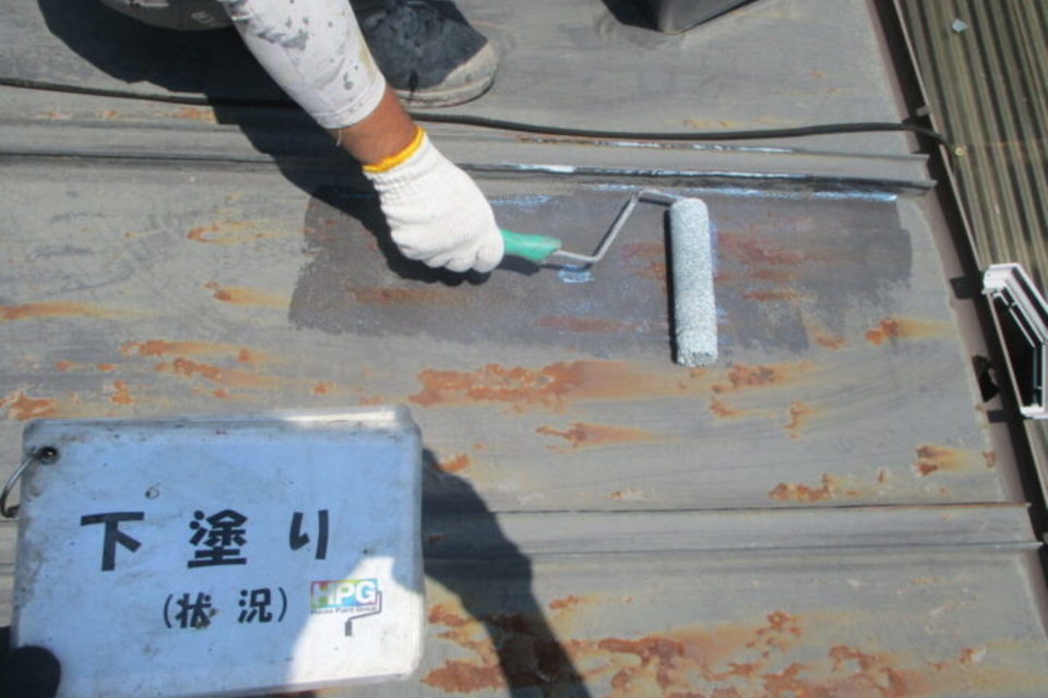 総社市清音　F様邸　屋根塗装工事の画像