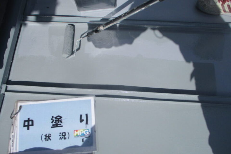 総社市清音　F様邸　屋根塗装工事の画像