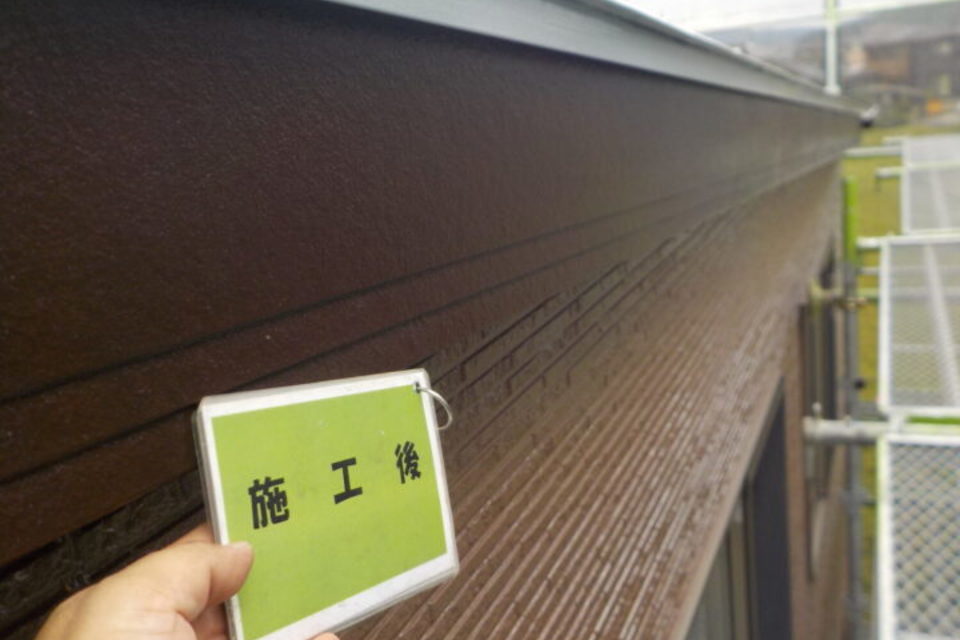 倉敷市粒浦　Ｈ様邸　屋根・外壁塗装工事の画像