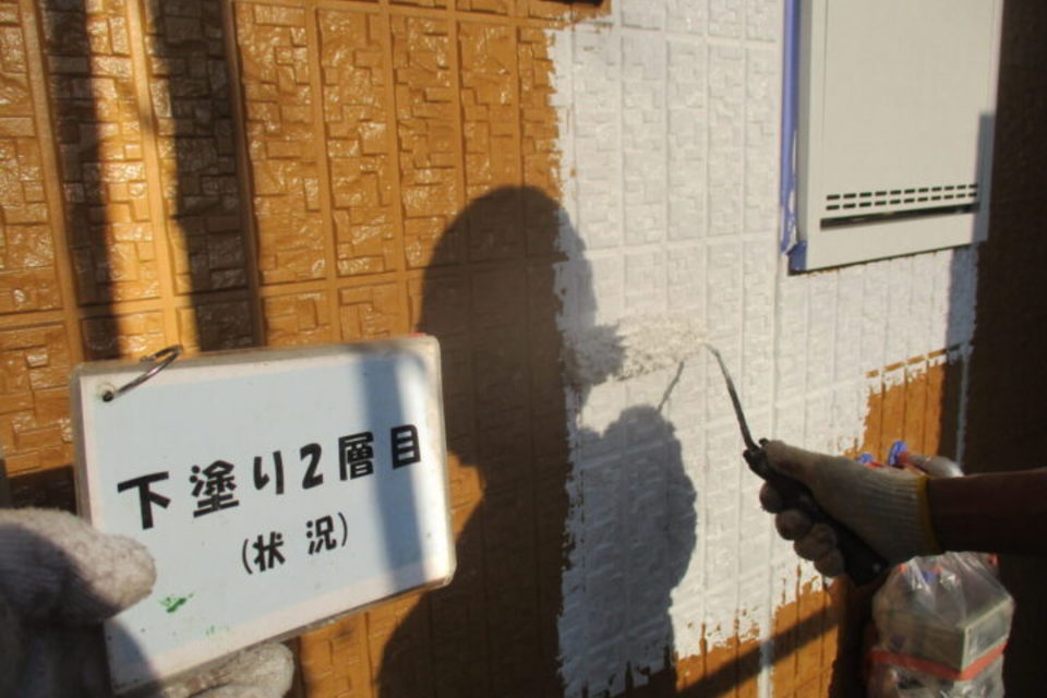 倉敷市　アパートA様　外壁塗装工事の画像