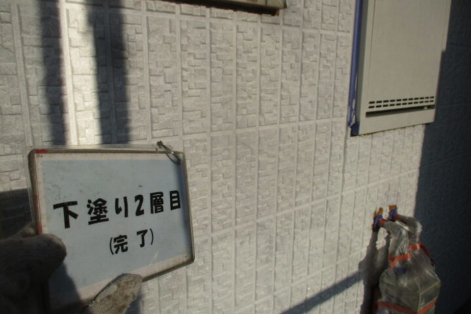 倉敷市　アパートA様　外壁塗装工事の画像