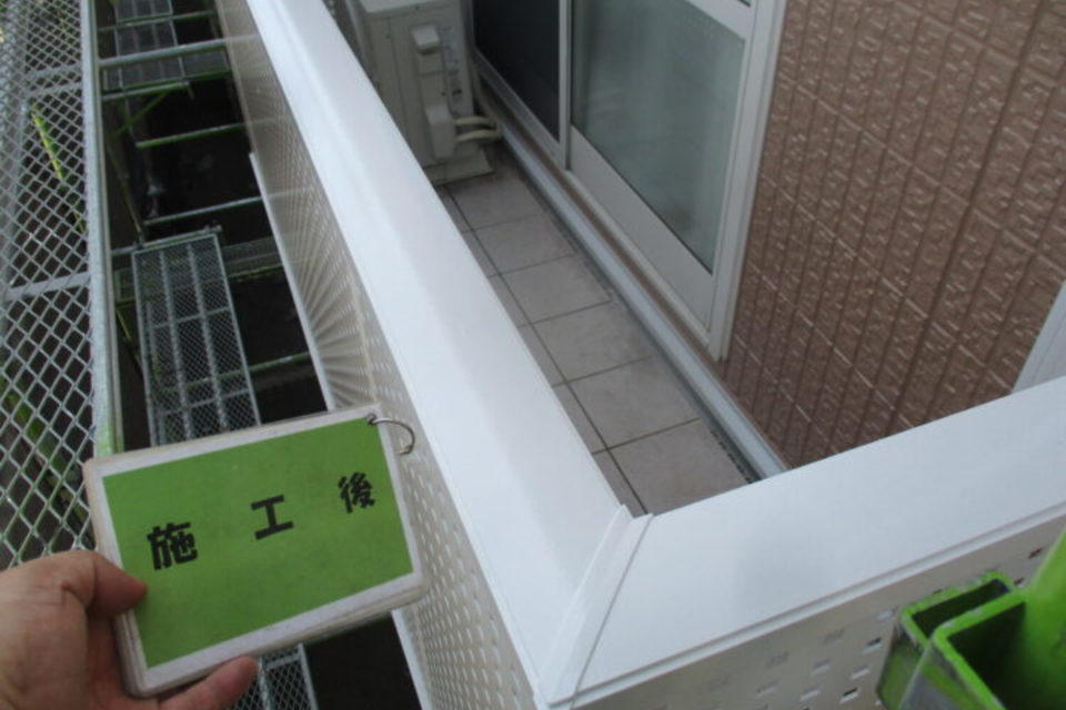 倉敷市　アパートA様　外壁塗装工事の画像