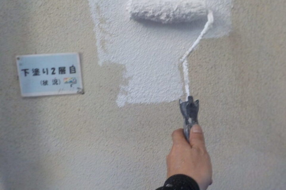 浅口市　外壁塗装工事の画像