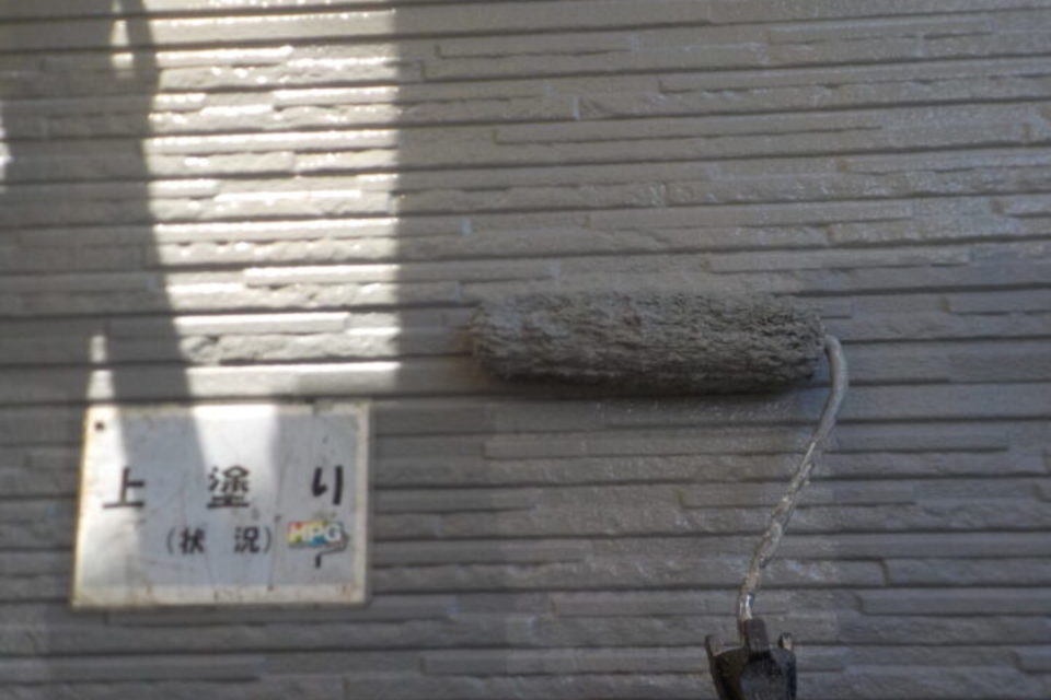 浅口市　外壁塗装工事の画像