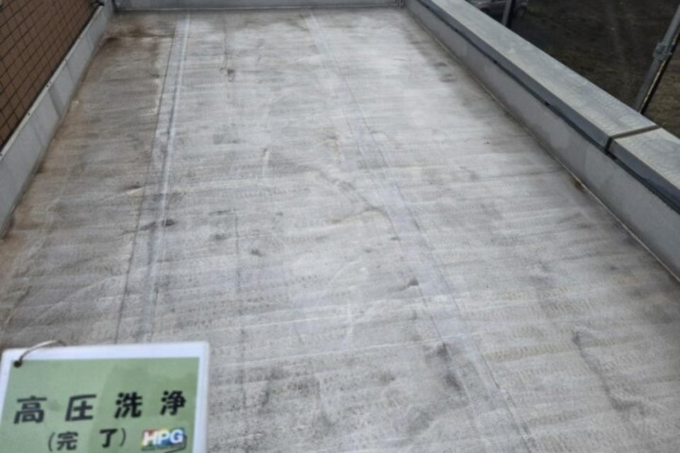 倉敷市中畝　アパートM様　屋根塗装・屋上防水工事の画像