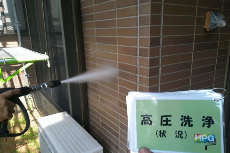 浅口市　外壁塗装工事の画像