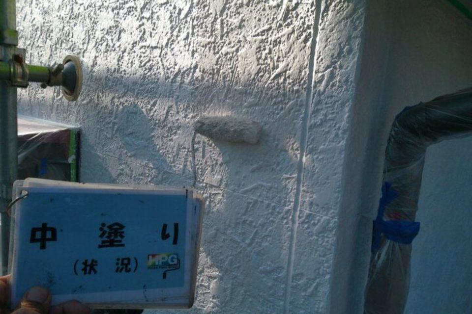 浅口市　外壁塗装工事の画像