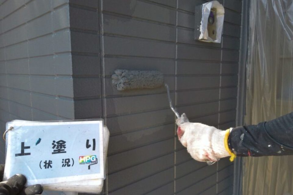 浅口市　外壁塗装工事の画像