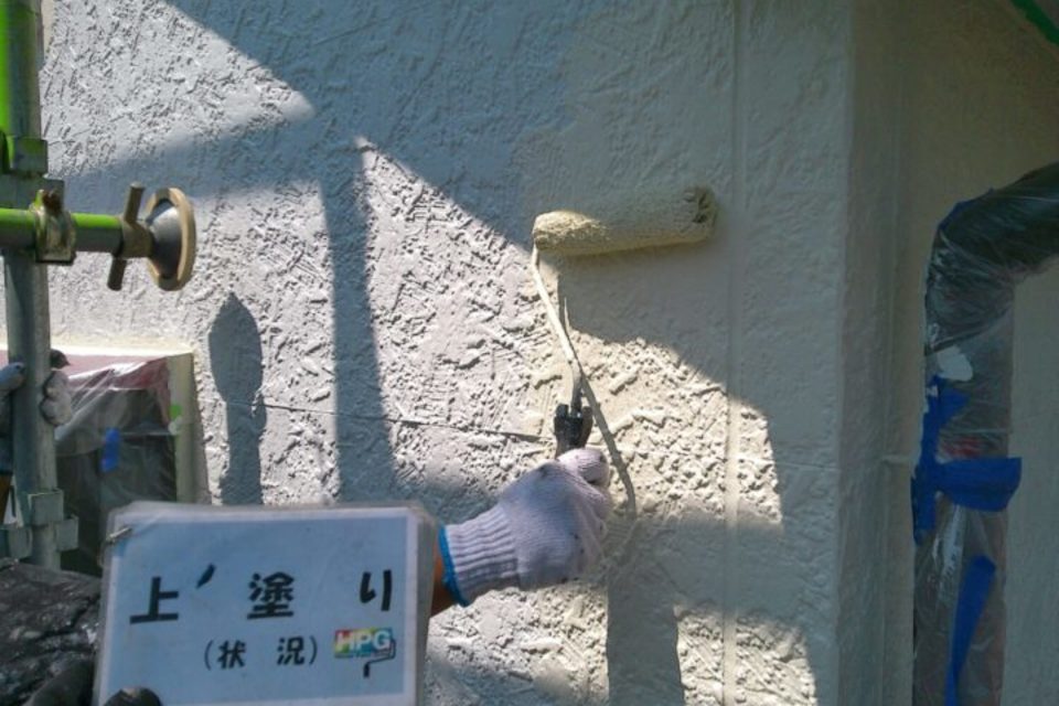 浅口市　外壁塗装工事の画像