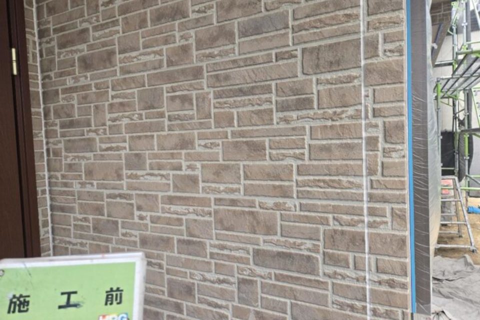 浅口市　外壁塗装工事の画像