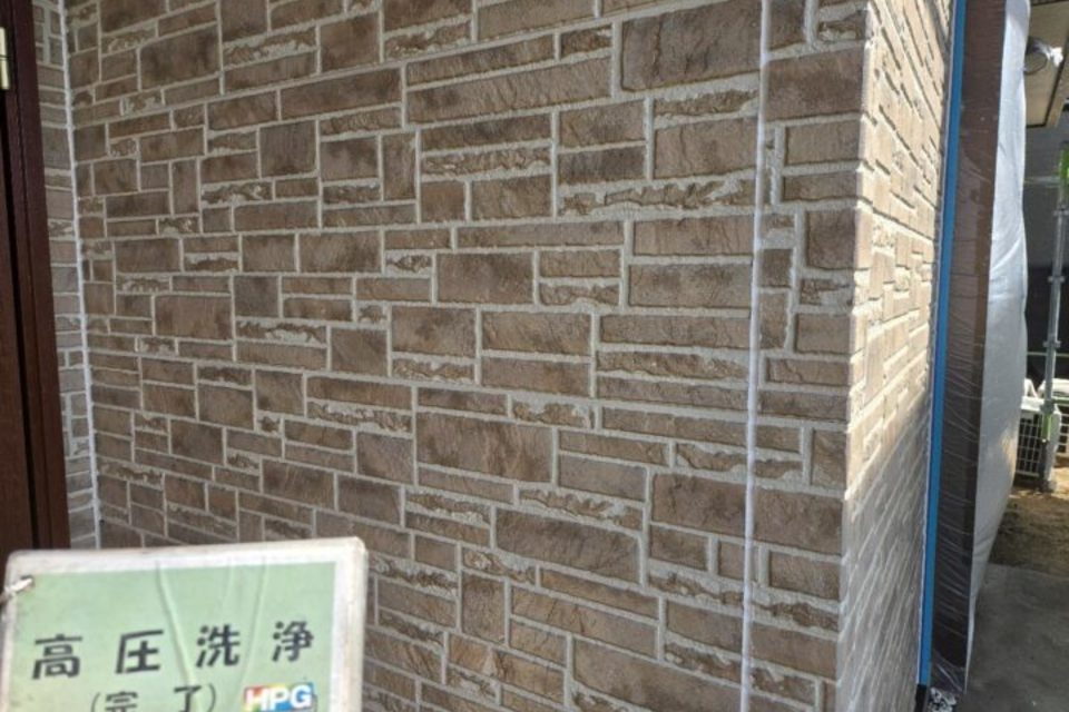 浅口市　外壁塗装工事の画像
