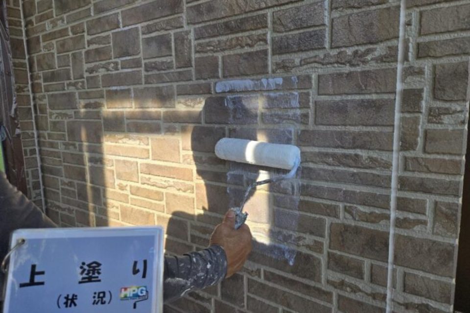 浅口市　外壁塗装工事の画像