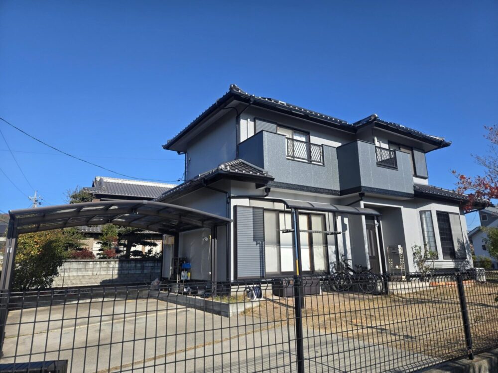 浅口市金光町　A様邸　外壁塗装工事の画像