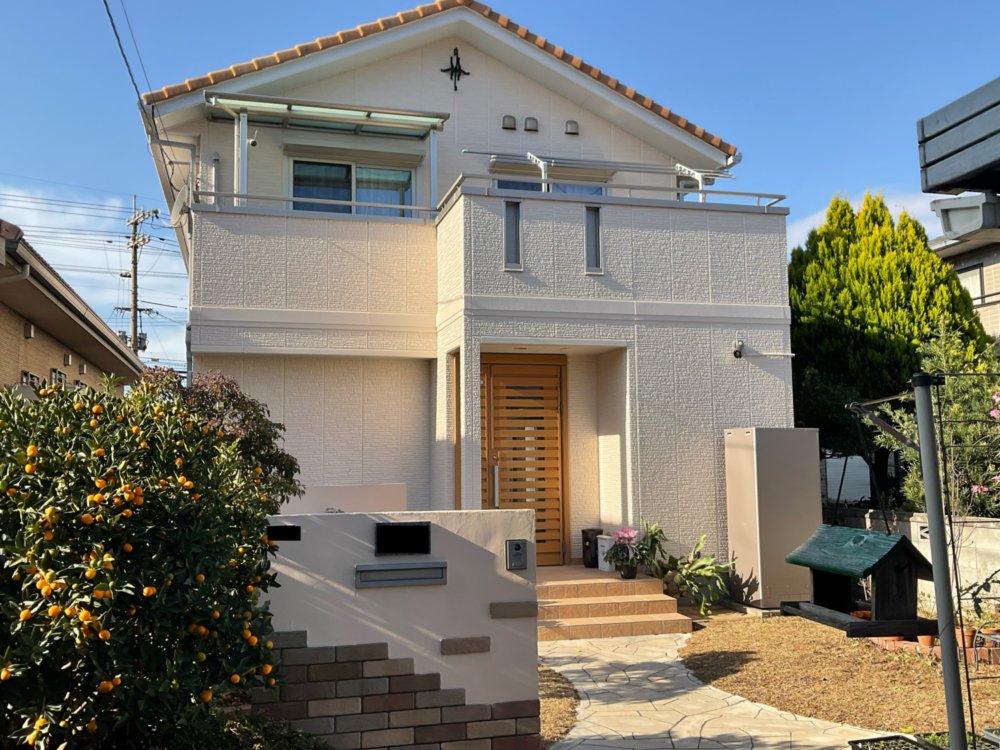 倉敷市児島　S様邸　外壁塗装工事の画像