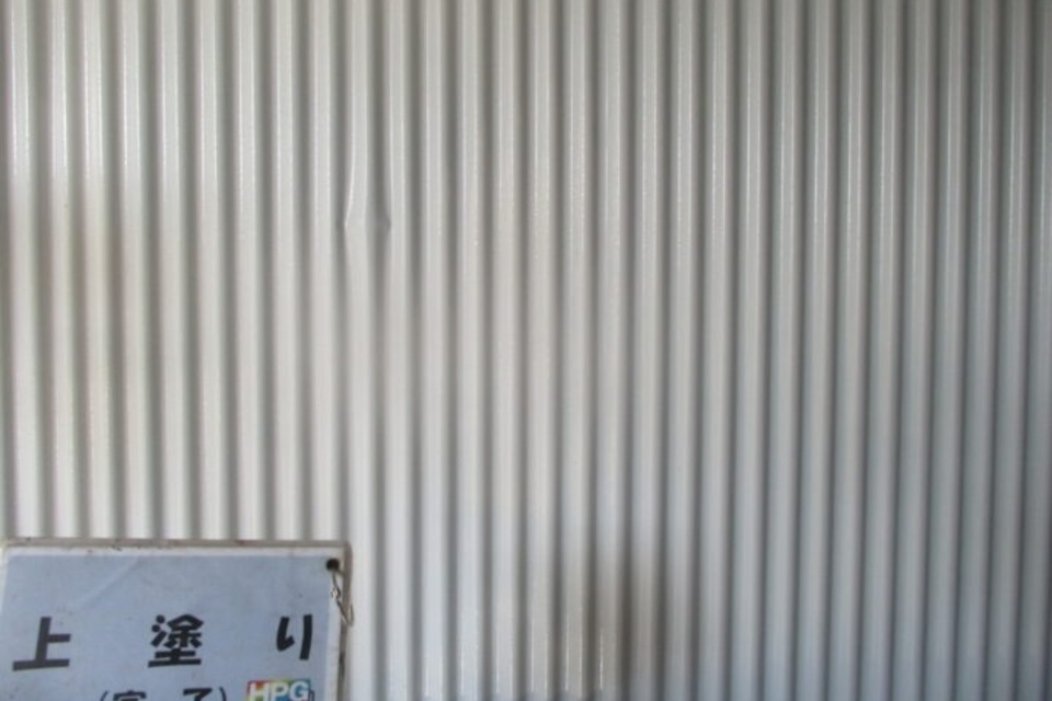笠岡市　F様邸　車庫塗装工事の画像