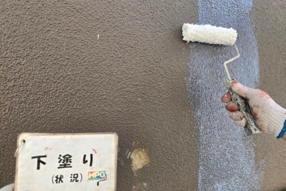 水島テナントビル🏢　外壁塗装工事の画像