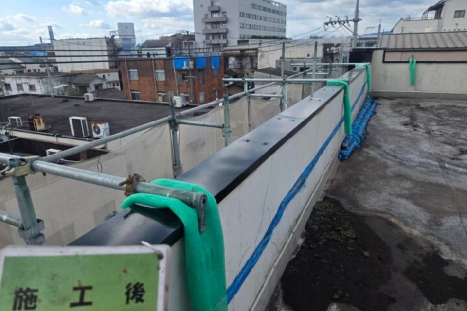 水島テナントビル🏢　外壁塗装工事の画像