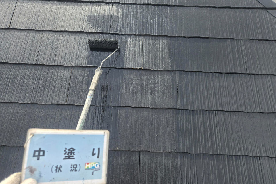 倉敷市連島町N様邸　屋根塗装工事の画像