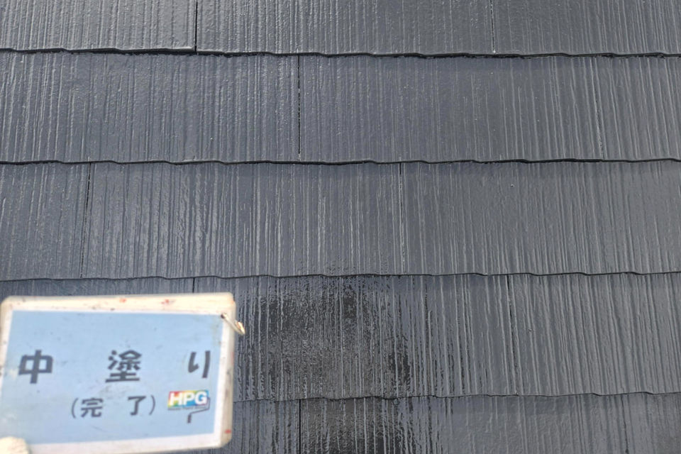 倉敷市連島町N様邸　屋根塗装工事の画像