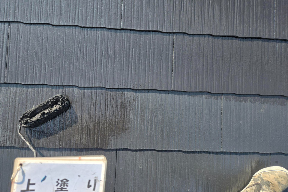 倉敷市連島町N様邸　屋根塗装工事の画像