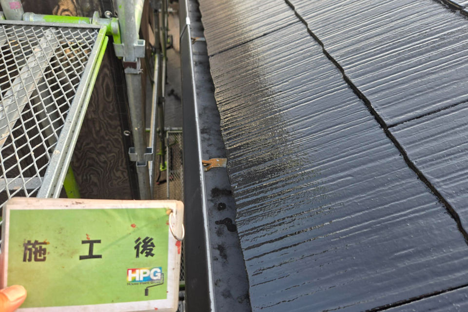 倉敷市連島町N様邸　屋根塗装工事の画像